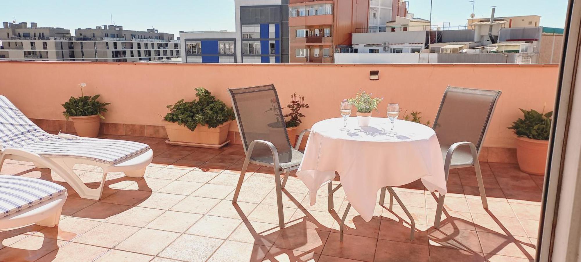 Cozy And Sunny Penthouse Fira Bcn Lejlighed L'Hospitalet de Llobregat Eksteriør billede